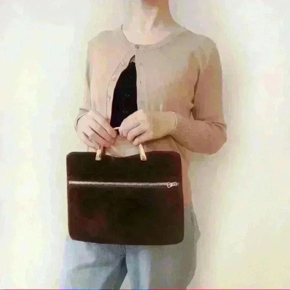 Vintage Cabrelli brown bag - Picture 2 of 4